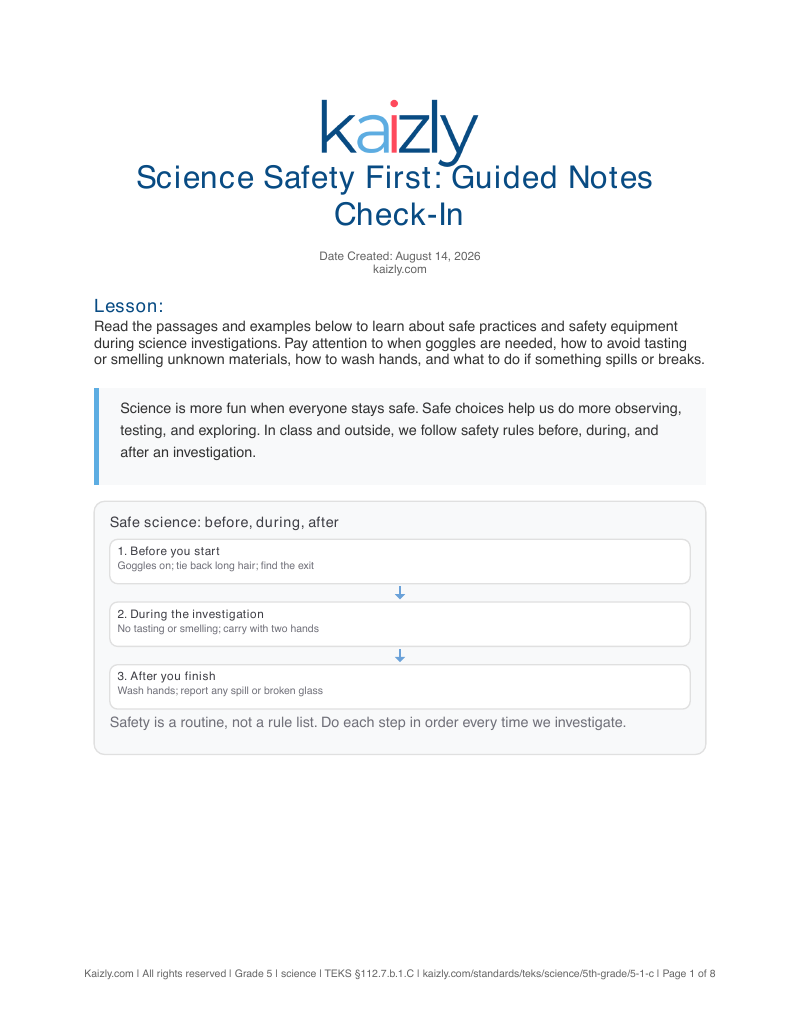 Page 1 of the free 5.1C worksheet PDF